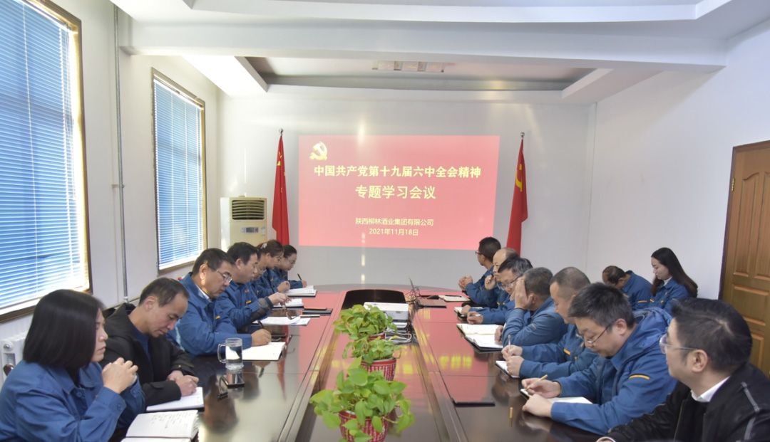 不忘初心跟党走 | 柳林酒业集团学习贯彻党的十九届六中全会精神
